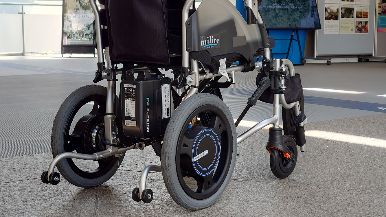 電動アシスト付き車いすの貸し出し