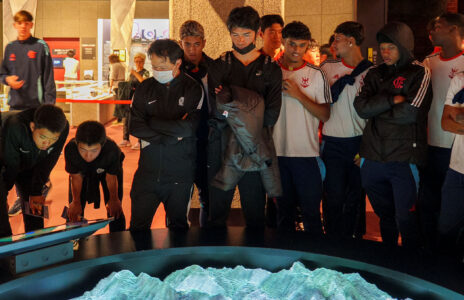 Jリーグインターナショナルユース選手来館